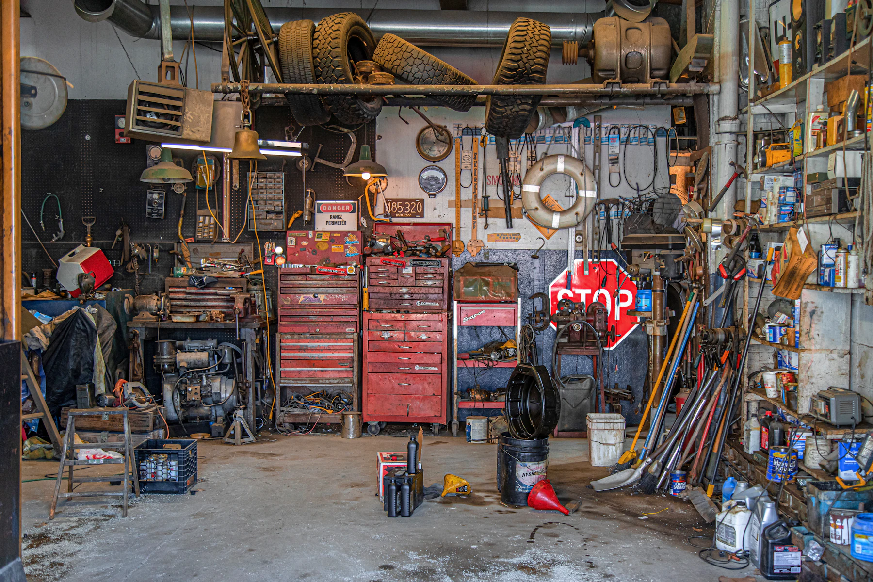 Business Makes $100K Per Month: What Funding Options Could It Have? 2 Workshop wall covered with tools and equipment