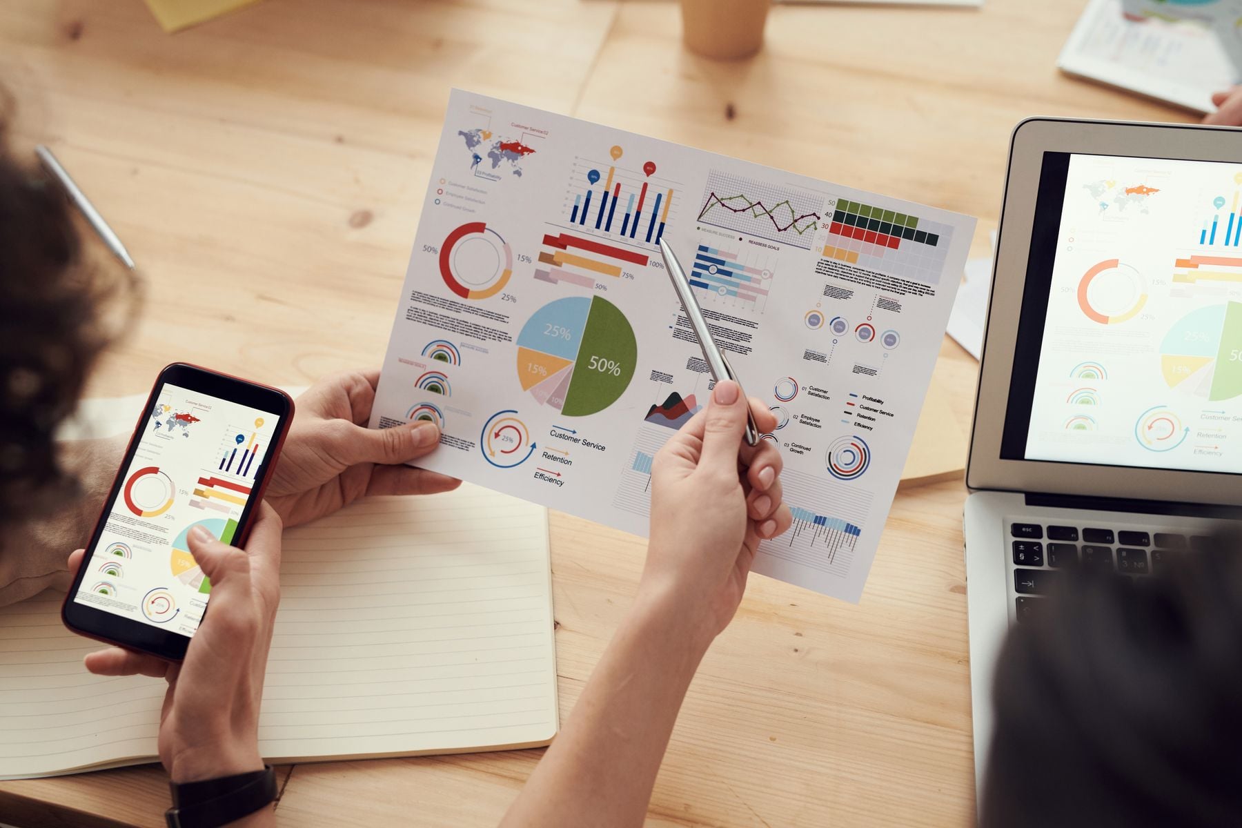 Asset-Based Lending for Small and Mid-Sized Businesses: How ABL Works, Advance Rates and Costs (2026) 2 Managers reviewing receivables and inventory charts in a meeting