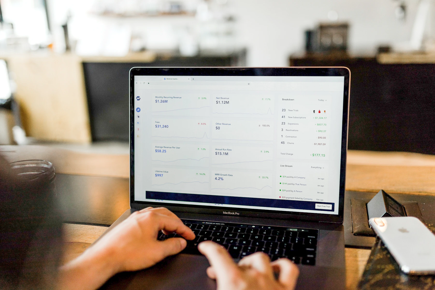 Bank Statement Business Loans: Qualifying on Revenue 2 Person working on a laptop computer