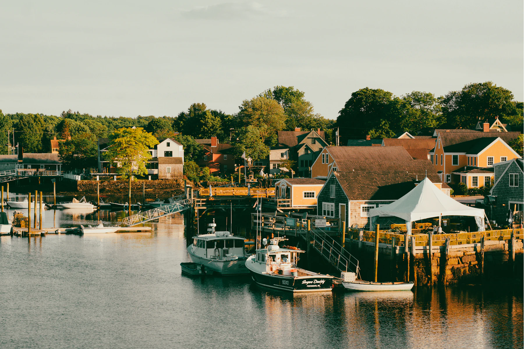 5 Reasons New Hampshire Business Owners Get Business Financing in 2026 2 Harbor filled with small boats in Portsmouth, New Hampshire