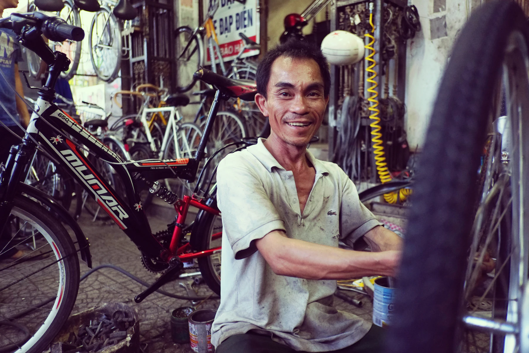 Business Funding in 48 Hours: What Lenders Need and How the Two Days Go 2 Man sitting in a bicycle repair shop