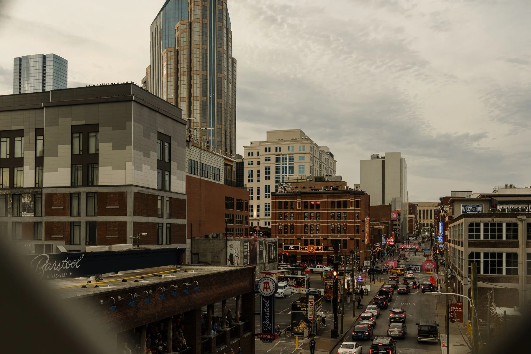 Business Funding in Tennessee: Options and How to Get Funded Fast 2 Downtown Nashville street scene with the skyline behind