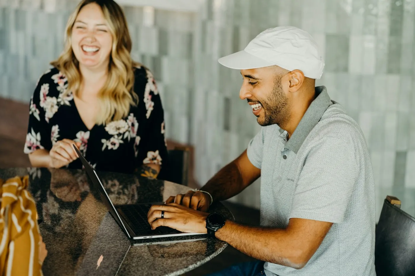 Small Business Loans | Funding for Your Business 4 Two business owners comparing funding options on a laptop