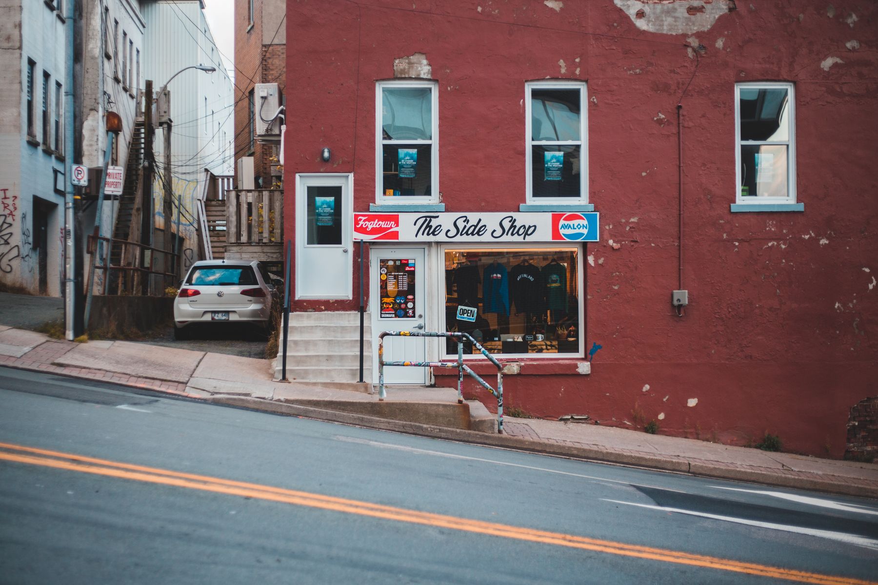 SBA 7(a) vs 504 Loan: Which One Should You Get? 2 Small shop storefront on a city street, the kind of property an SBA 504 loan finances